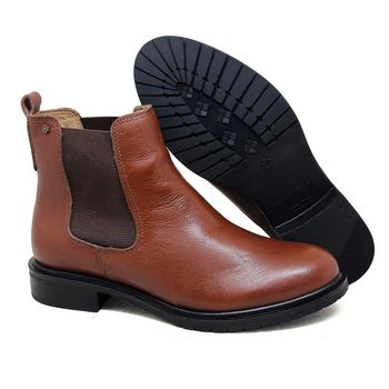 Bota Diana Couro Terracota - DIA024 35