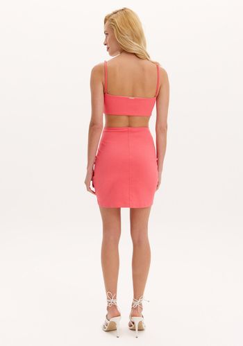 Vestido Curto Alças Aplicação PP / A1658