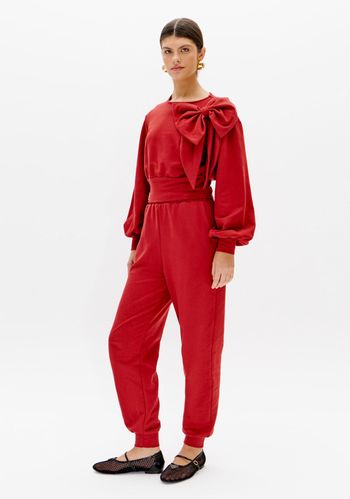 Calça Jogging Cintura Alta Com Bolsos P / A1396