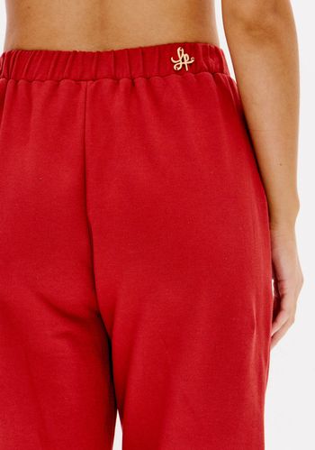 Calça Jogging Cintura Alta Com Bolsos P / A1396