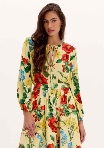 Blusa Fluida Estampa Floral PP / A1817