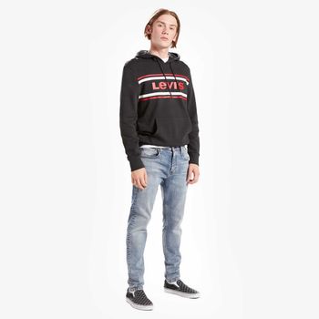 Calça Jeans Levi's 512 Slim Taper Lavagem Clara 33X34 USA | 42 BR / Jeans