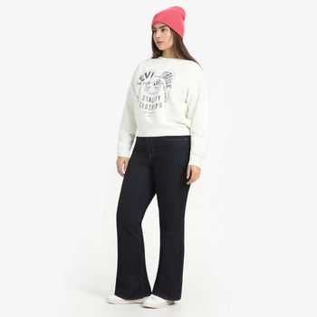 Moletom Levi's Graphic Signature Crew Branco XS USA | PP BR