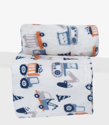 Manta Infantil Microfibra Bene Casa Azul UN / Azul