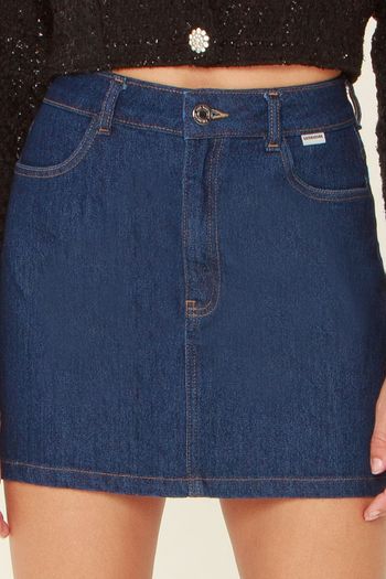 Saia 27 Basic Denim Lovers Azul 34