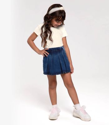 Blusa Infantil Em Ribana Trick Nick Bege 6 / Bege