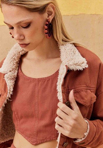 Jaqueta Dublada Sherpa G / Marrom