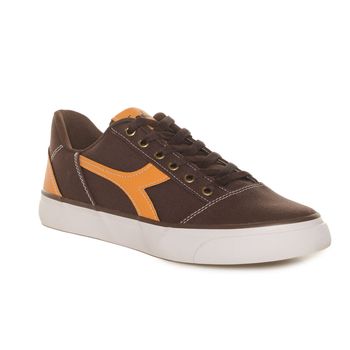 Tenis Casual Unissex Diadora Marino Cafe e Caramelo 38 / Marrom