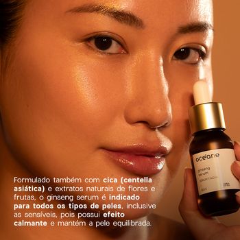 Sérum Facial com Extrato de Ginseng - Ginseng Serum 30ml Não