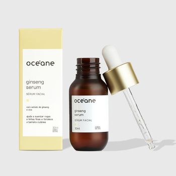 Sérum Facial com Extrato de Ginseng - Ginseng Serum 30ml Não