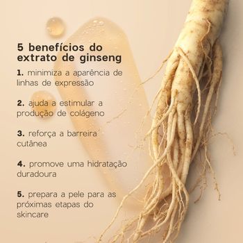 Sérum Facial com Extrato de Ginseng - Ginseng Serum 30ml Não