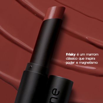 Bálsamo Labial Marrom - Soft Kiss Balm Frisky Océane Edition 3,2g Não