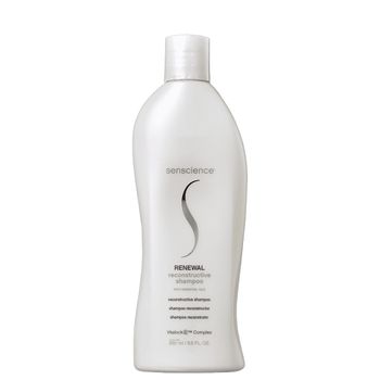 Senscience Renewal Shampoo 280ml Renewal Mask 150ml e CPR Tratamento Reconstrutor 2x25ml