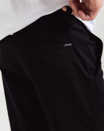 Walkshort Volcom Frickin Modern Stretch Chino Black 38 / Preto
