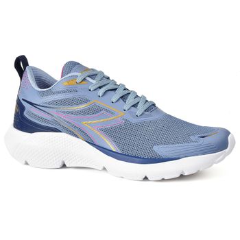 Tênis Corrida Unissex Diadora Province II Azul e Dourado 40 / Azul
