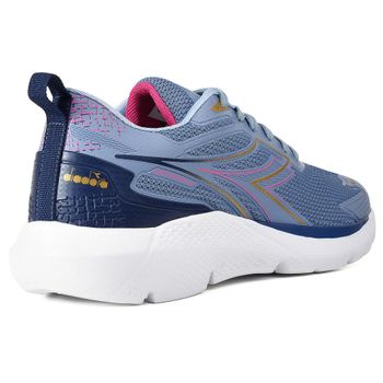 Tênis Corrida Unissex Diadora Province II Azul e Dourado 40 / Azul