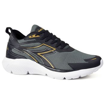 Tênis Corrida Masculino Diadora Province II Verde e Preto 41 / Verde