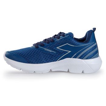 Tênis Corrida Masculino Diadora Giunone Marinho e Branco 44 / Marinho