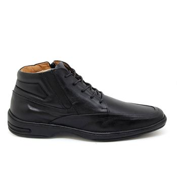 Bota Medelin Couro Roma Preto - MED005 38