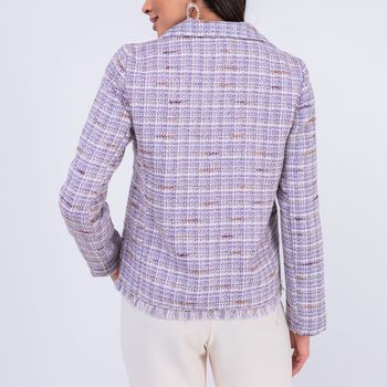 Casaco Twed Lavanda P / Lavanda