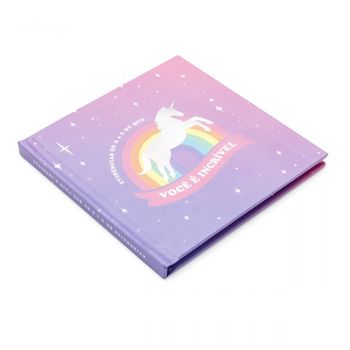 Livro Cartão Unicórnio