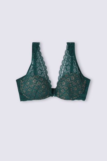 Sutiã Balconette Elena Em Renda - Verde 40B / Verde
