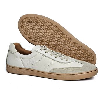 Sapatenis Bilbao Couro Off White Marfim - BIL021 37