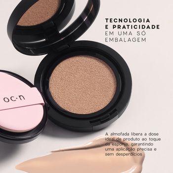 Kit Base Líquida Cushion 05 + Pó Compacto Porcelain Océane Edition (2 Produtos) Não