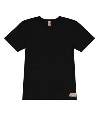 Camiseta Infantil Masculina  Meia Malha Trick Nick Preto 2 / Preto