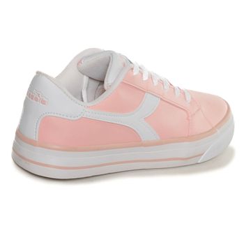 Tenis Casual Unissex Diadora Modena Rosa e Branco 39 / Rosa
