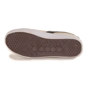 Tenis Casual Unissex Diadora Monza Areia e Preto 42 / Areia