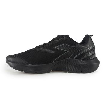 Tênis Corrida Unissex Diadora Giunone Preto e Chumbo 38 / PRETO/CHUMBO