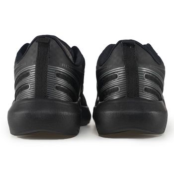 Tênis Corrida Unissex Diadora Giunone Preto e Chumbo 38 / PRETO/CHUMBO