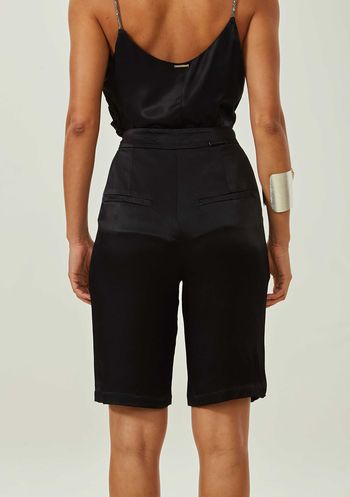 Shorts Maria.Valentina Reto Alta Preto 36 / Preto