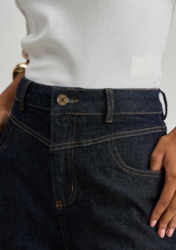Calça Iódice Flare Alta Azul 38 / Azul