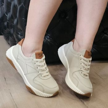 Tenis Sky Couro Off White Havana - SKY001 34