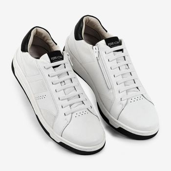 Sapatênis Calce Fácil Ferracini Vox Branco Casual 8059-617C 37 / BRANCO