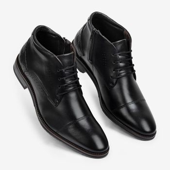 Sapato Masculino de Couro Bentley Ferracini 3942-660G 43 / PRETO 1