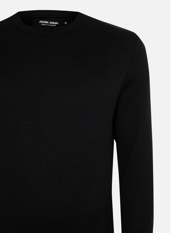 Suéter Tricot Regular Fit Smooth Preto John John Masculino P / Preto