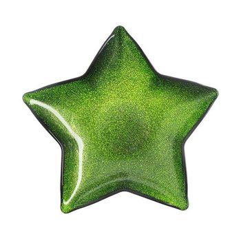 PETISQUEIRA NATAL STAR 20 CM SAZ HOME STYLE VERDE