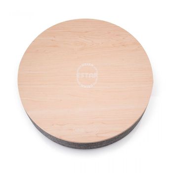 Mesa Speaker e Carregador Sem Fio Cinza