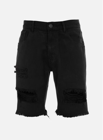 Bermuda Jeans Reta Clássica Vancouver John John Masculina 36 / Preto