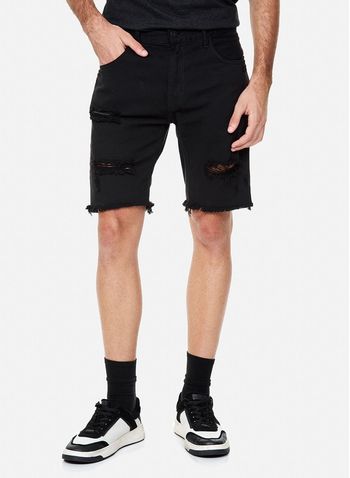 Bermuda Jeans Reta Clássica Vancouver John John Masculina 36 / Preto