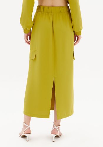 Saia Parachute Super Midi Cintura Média PP / A2955