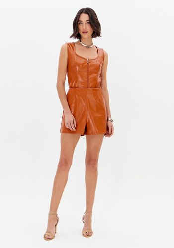 Short Descolado Cintura Alta Pu PP / A4268