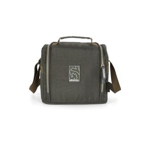 Lancheira Escolar Juvenil Média LA49156UP Em Nylon Crinkle Azul Escuro Up4You