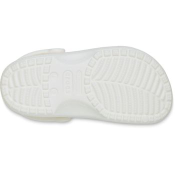 Sandália Crocs Classic Glow Clog K Glow Green 31 / BRANCO