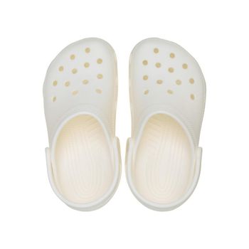 Sandália Crocs Classic Glow Clog K Glow Green 31 / BRANCO