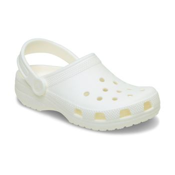 Sandália Crocs Classic Glow Clog K Glow Green 31 / BRANCO