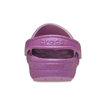 Sandália Crocs Classic Iridescent Glitter Clog Hydrangea 36 / Azul
